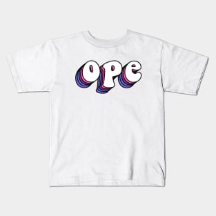 Disco Ope Kids T-Shirt